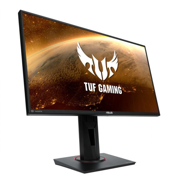 CP-ASUS-90LM0530-B03310-5 MONITOR LED ASUS 24.5" (VG259QR) TUF GAMING,1920X1080,165HZ,1MS,IPS,2*HDMI,DP,ADAPTIVESYNC,NEGRO