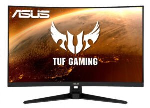 MONITOR LED ASUS 31.5" (VG328H1B) TUF GAMING 1080X1920 144HZ,VA CURVO,1MS,HDMI*2,VGA,FREESYNC