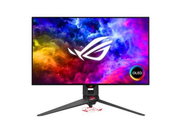 CP-ASUS-PG27AQDM-3738e7 MONITOR OLED ASUS 27" (PG27AQDM) ROG SWIFT,2560X1440,HD,OLED,240HZ,0.03MS,2*HDMI,DP,G-SYNC,HDR10