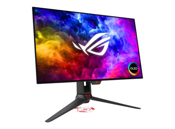 CP-ASUS-PG27AQDM-b92161 MONITOR OLED ASUS 27" (PG27AQDM) ROG SWIFT,2560X1440,HD,OLED,240HZ,0.03MS,2*HDMI,DP,G-SYNC,HDR10