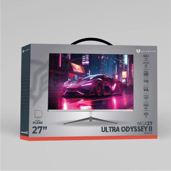 CP-BALAMRUSH-BR-938303-05d9b3 MONITOR 27" BALAM RUSH (BR-938303) ULTRA ODISSEY II MGX27,1920*1080,165HZ,1MS,HDMI,DP,PLANO,BLANCO