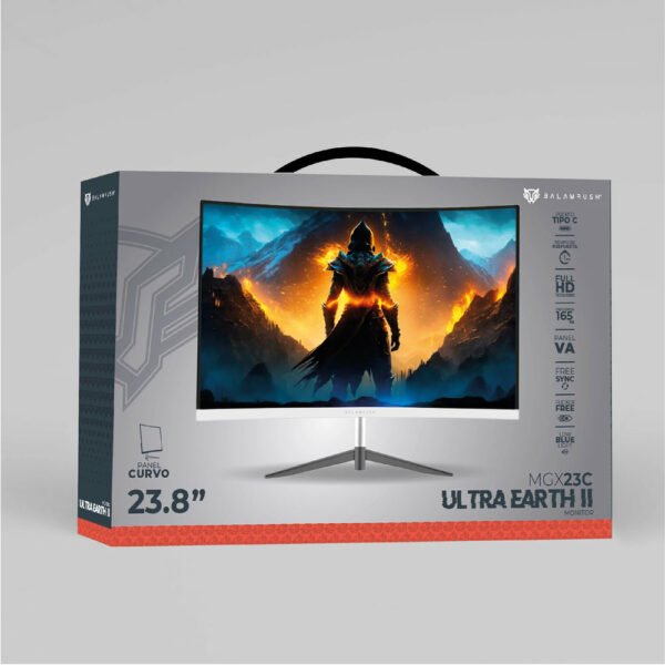 CP-BALAMRUSH-BR-938334-93bbd5 MONITOR 23.8" BALAM RUSH (BR-938334) ULTRA EARTH II MGX23C,1920*1080,165HZ,1MS,HDMI,DP,CURVO,BLANCO