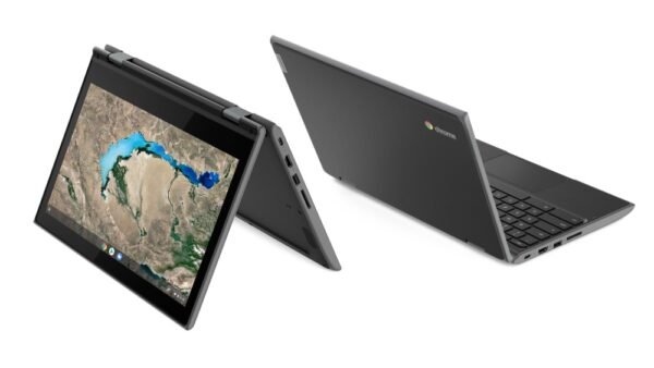 Lenovo 2 en 1 300e 11.6" HD, Intel Celeron N4000 1.10GHz, 4GB, 32GB, Chrome OS, Inglés, Negro