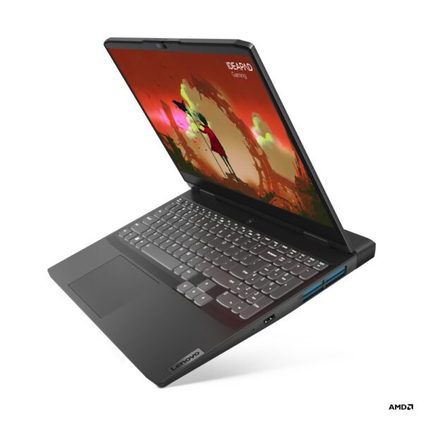 Laptop Gamer Lenovo IdeaPad Gaming 3 15ARH7 15.6" Full HD, AMD Ryzen 5 6600H 3.30GHz, 8GB, 512GB SSD, NVIDIA GeForce RTX 3050, WIndows 11 Home 64-bit, Español, Gris Onyx