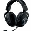 Logitech Audífonos Gamer G Pro, Alámbrico, 2 Metros, 3.5mm/USB, Negro