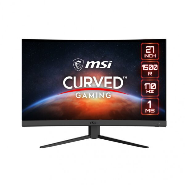 CP-MSI-G27CQ4E2-63d19d MONITOR LED MSI 27" (G27CQ4 E2) 2560X1440, CURVO,170 HZ, 1MS, 2*HDMI, 1*DP