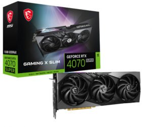 MSI GeForce RTX 4070 Super 12GB Gaming X Slim