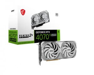 MSI GeForce RTX 4070 Ti Super 16GB Ventus 2X White OC