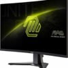 MONITOR LED MSI 27" (MAG 27C6F) 1920X1080 FULL HD,CURVO, 180 HZ, 1MS, 2*HDMI, 1*DP
