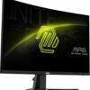 MONITOR LED MSI 27" (MAG 27C6F) 1920X1080 FULL HD,CURVO, 180 HZ, 1MS, 2*HDMI, 1*DP