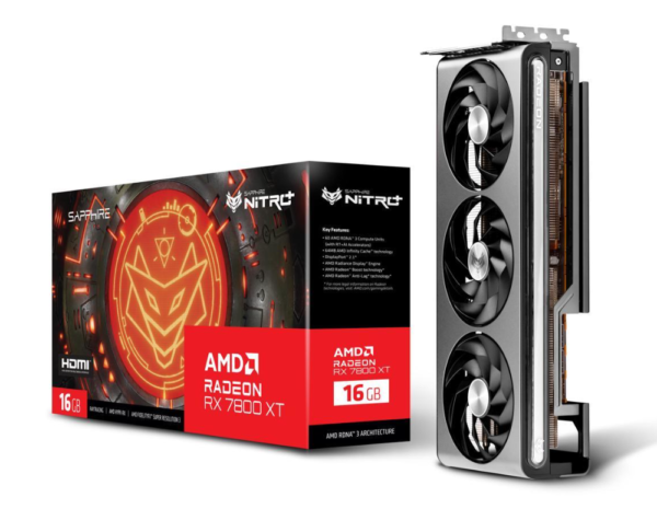 CP-SAPPHIRE-11330-01-20G-8 Sapphire Nitro+ Radeon RX 7800 XT 16GB