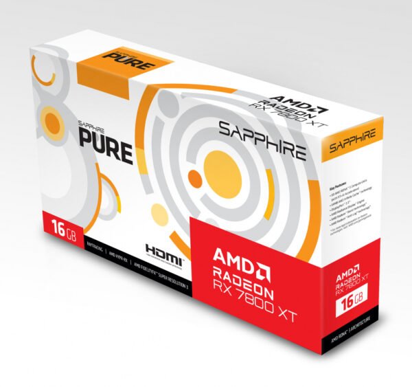 CP-SAPPHIRE-11330-03-20G-270860 Sapphire Pure Radeon RX 7800 XT 16GB
