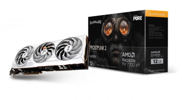 CP-SAPPHIRE-11335-08-50G-0ac12a Sapphire Pure Radeon RX 7700 XT Frostpunk 2 12GB