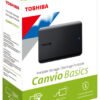 Toshiba 4TB - Canvio Basics Negro, USB 3.0