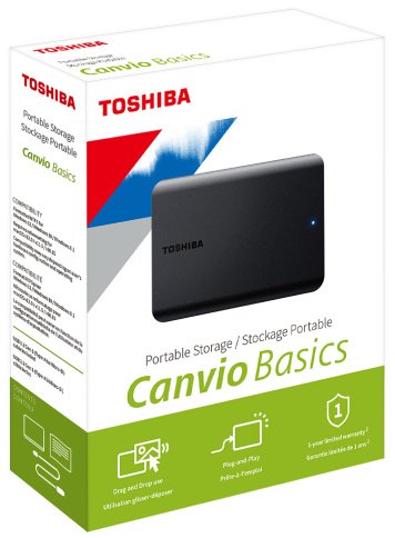 CP-TOSHIBA-HDTB540XK3CA-65a817 Toshiba 4TB - Canvio Basics Negro, USB 3.0