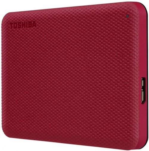Toshiba 2TB - Advance V10 Rojo, USB 3.2