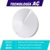 Router TP-Link Ethernet de Banda Dual AC1300 Deco M5 con Wi-Fi Mesh, 1300Mbit/s, 2x RJ-45, 2.4/5GHz