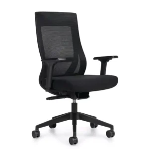 Acteck Silla Ejecutiva Floe Pro EC737, Respaldo de Malla, Reposabrazos, Negro