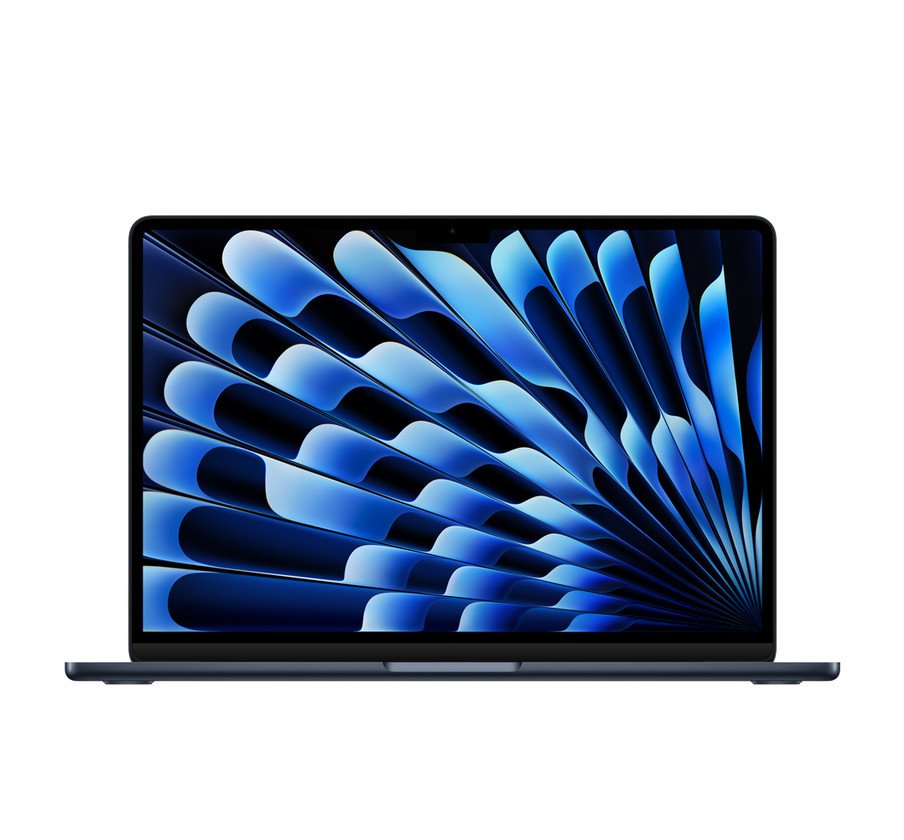 mba13-midnight-select-202402 Apple MacBook Air Retina MGN63LA/A 13.3", Apple M1, 8GB, 256GB SSD, Gris Espacial