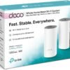 TP-Link Deco Sistema WiFi Mesh (o en malla) para todo el hogar: alcanza hasta 867 Mbps, itinerancia sin interrupciones, cobertura de hasta 2800 pies cuadrados.Funciona con Alexa.Blanco(Deco E4 2 Pack)